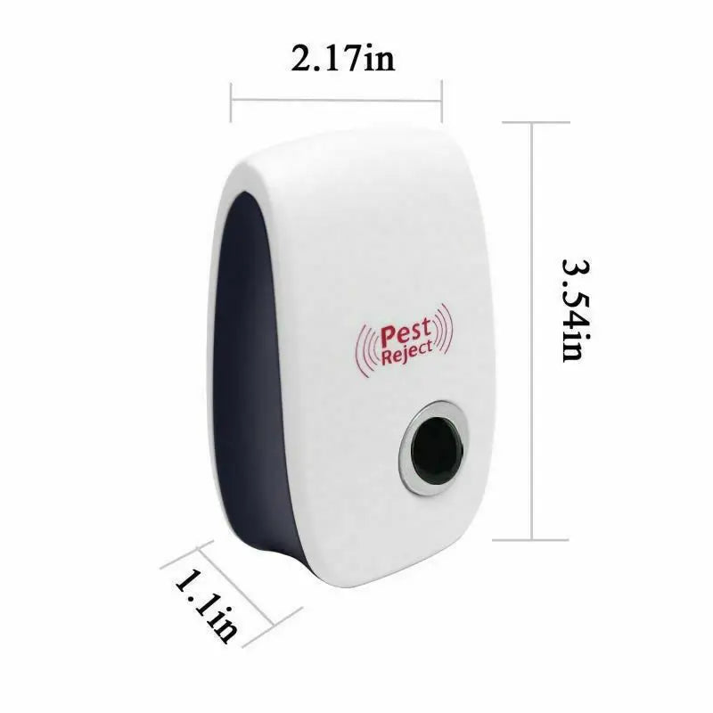 Electric Ultrasonic Pest Repeller Anti Mosquito Rodent Control Indoor Bug Cockroach Insect Killer Zapper Repellent EU/US/UK Plug