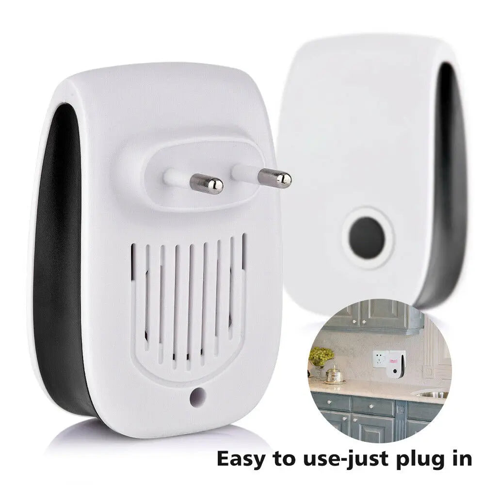 Electric Ultrasonic Pest Repeller Anti Mosquito Rodent Control Indoor Bug Cockroach Insect Killer Zapper Repellent EU/US/UK Plug